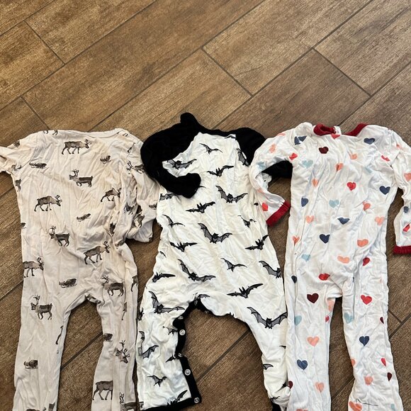 Kyte Baby Holiday Bundle Zipper Romper and Longall - Size 12-18mo - Picture 4 of 8